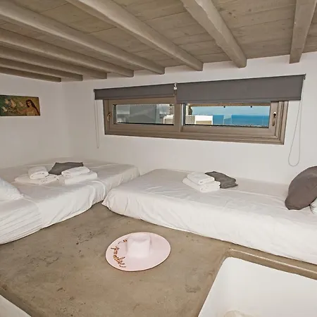 Amallini Mykonos 别墅 超级天堂海滩