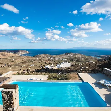 别墅 Amallini Mykonos 超级天堂海滩