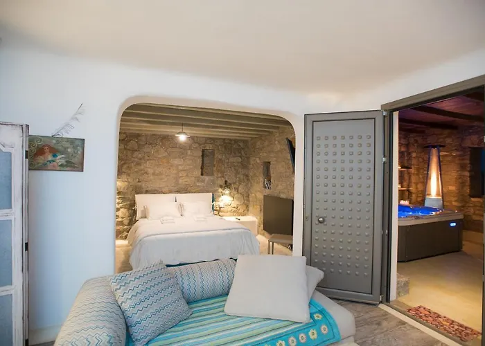 Amallini Mykonos 빌라 수퍼 파라다이스 비치